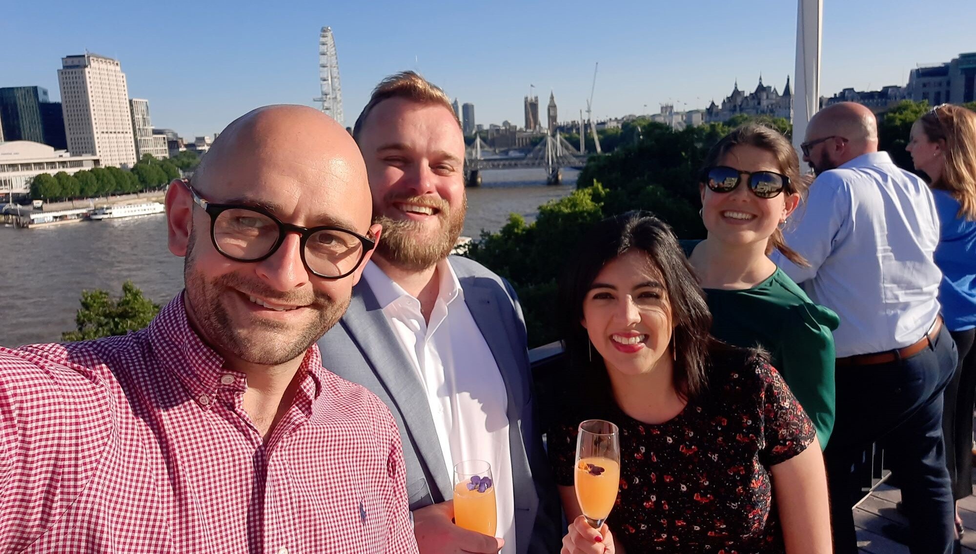 London 2023 - Matt, Harry, Andrea, Anna-Marie